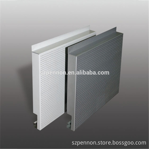 Hook on Perforated Aluminium Panel Aluminum Veneer